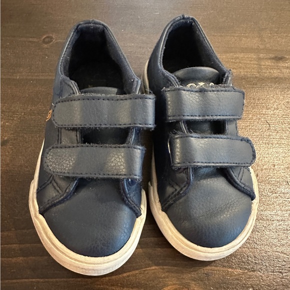 Polo Ralph Lauren Navy Blue Slater EZ Velcro Sneaker Shoes Size 6C - Picture 2 of 8